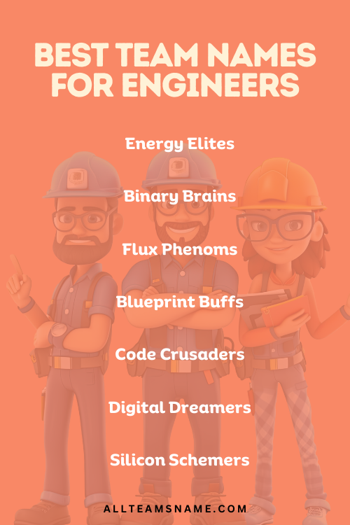 Best Team Names for Engineers