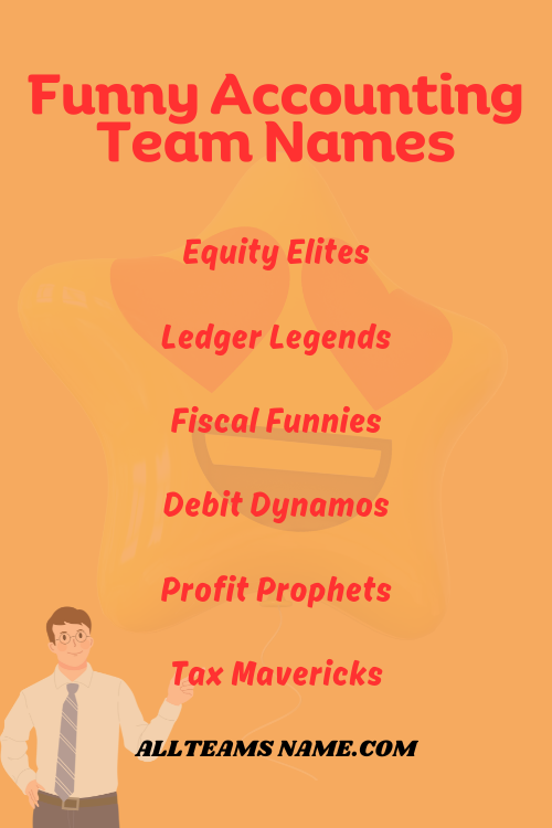 Funny Accounting Team Names