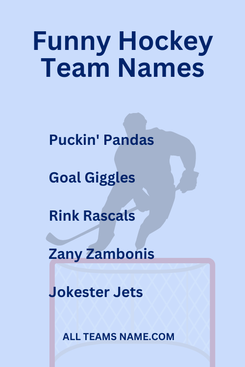 Funny Hockey Team Names