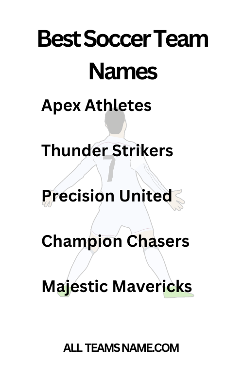 Best Soccer Team Names