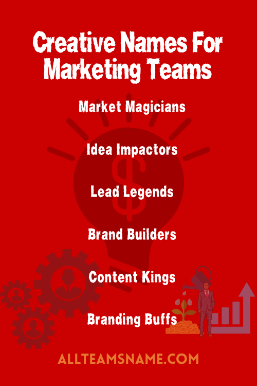 Creative Names For Marketing Teams