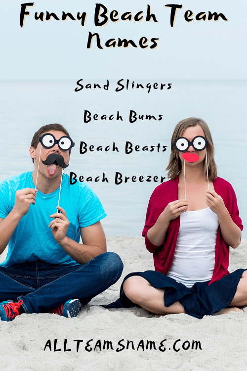 Funny Beach Team Names