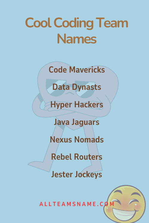 Cool Coding Team Names