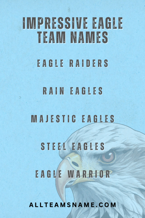 Impressive Eagle Team Names