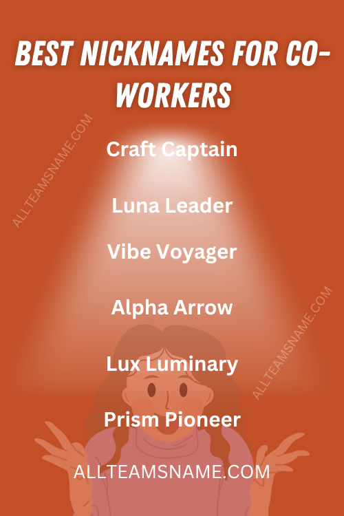 Best Nicknames for Co-Workers