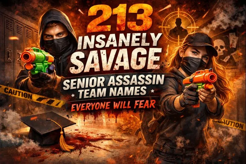  Senior Assassin team names