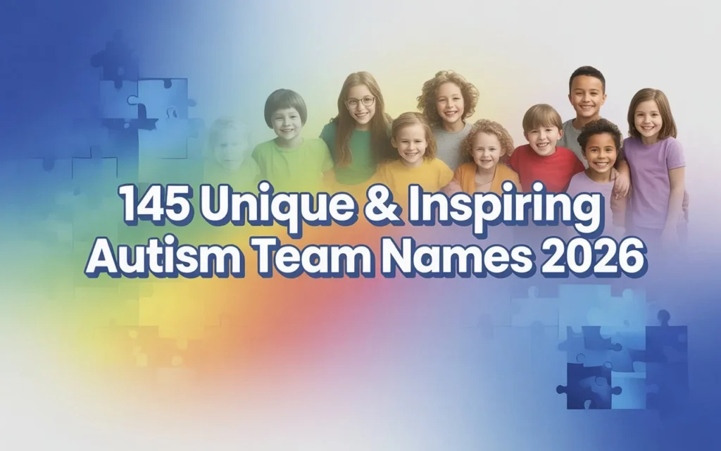 Autism Team Names
